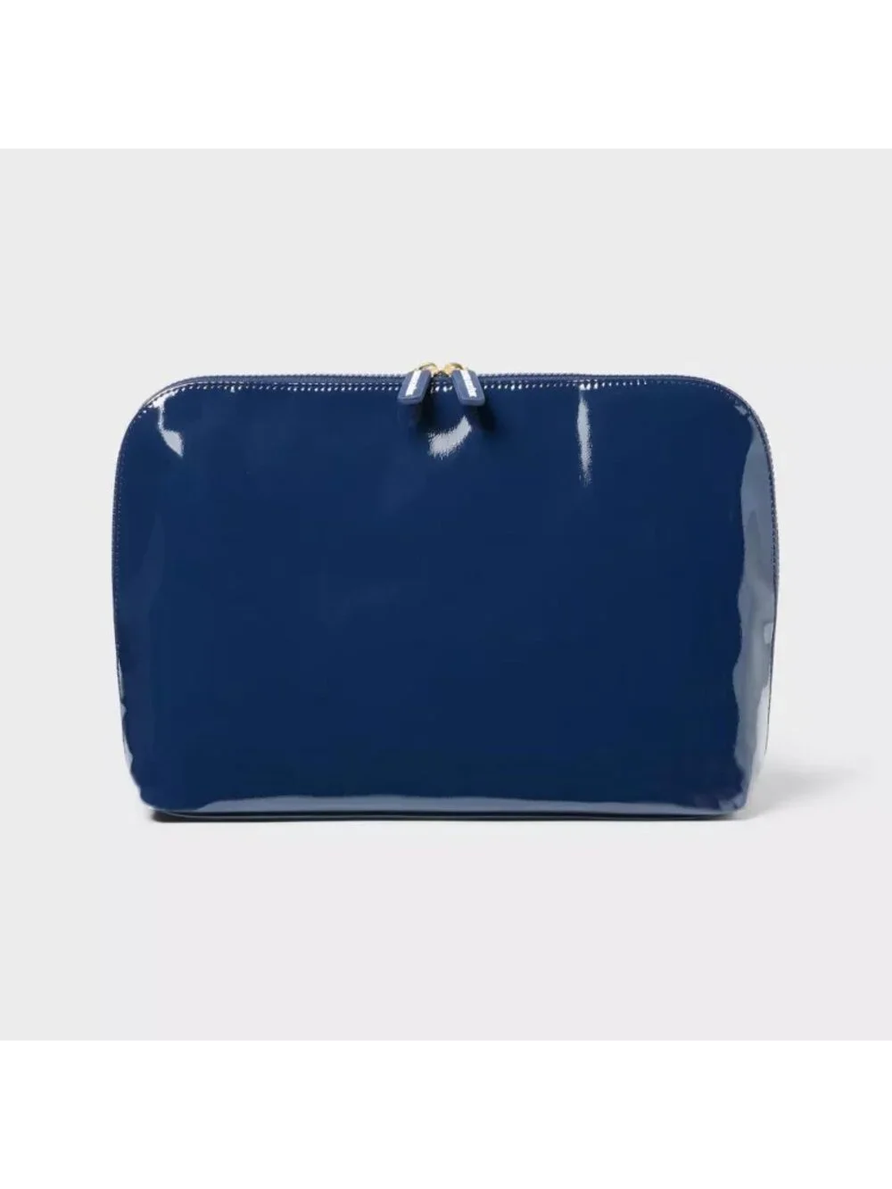 Sonia Kashuk Fold-Open Dome Makeup Bag - Navy Patent
